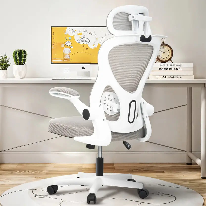 Auradecor Drift Ergonomic Mesh Office Chair with Adjustable Headrest