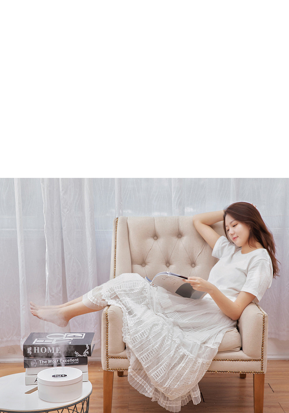 Bulk Buy AuraDecor Aromatherapy Round Humidifier 1000ml Capacity ( Double Spray Air Humidifier ) ( 10 pcs )