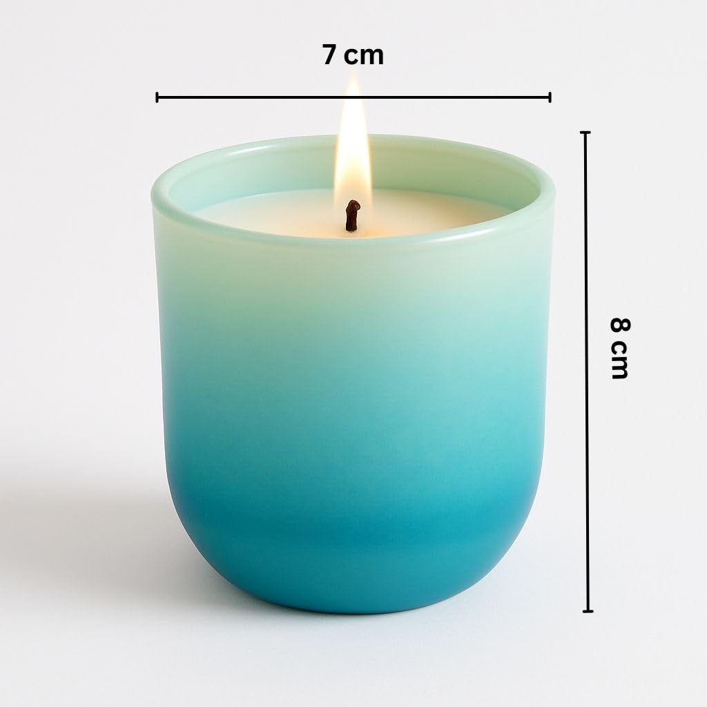 AuraDecor Premium Scented Soy Wax Jar Candles (Master pack of 20 sets)