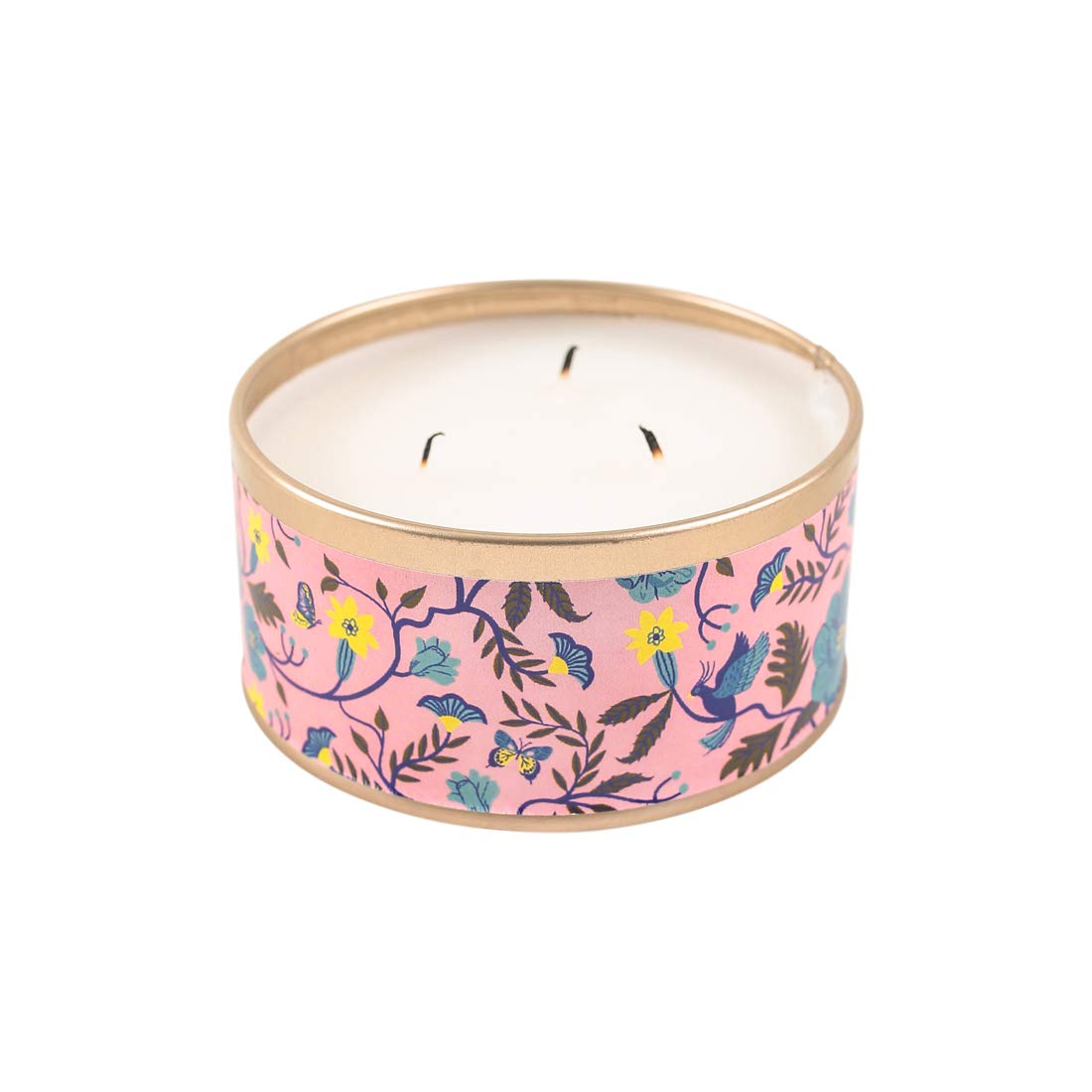 AuraDecor Empty Tin for 3 Wick Candle