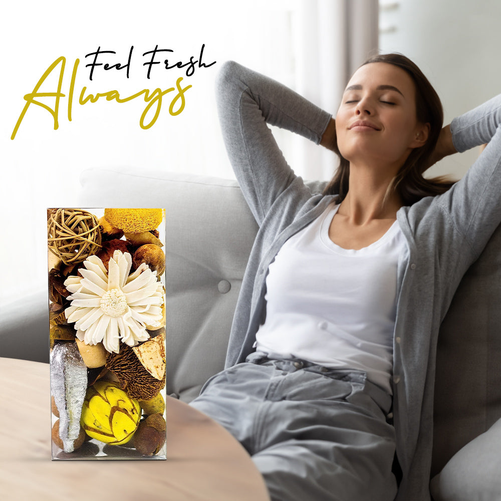 AuraDecor Bulk Buy Premium Fragrance Potpourri ( 50 Packets )