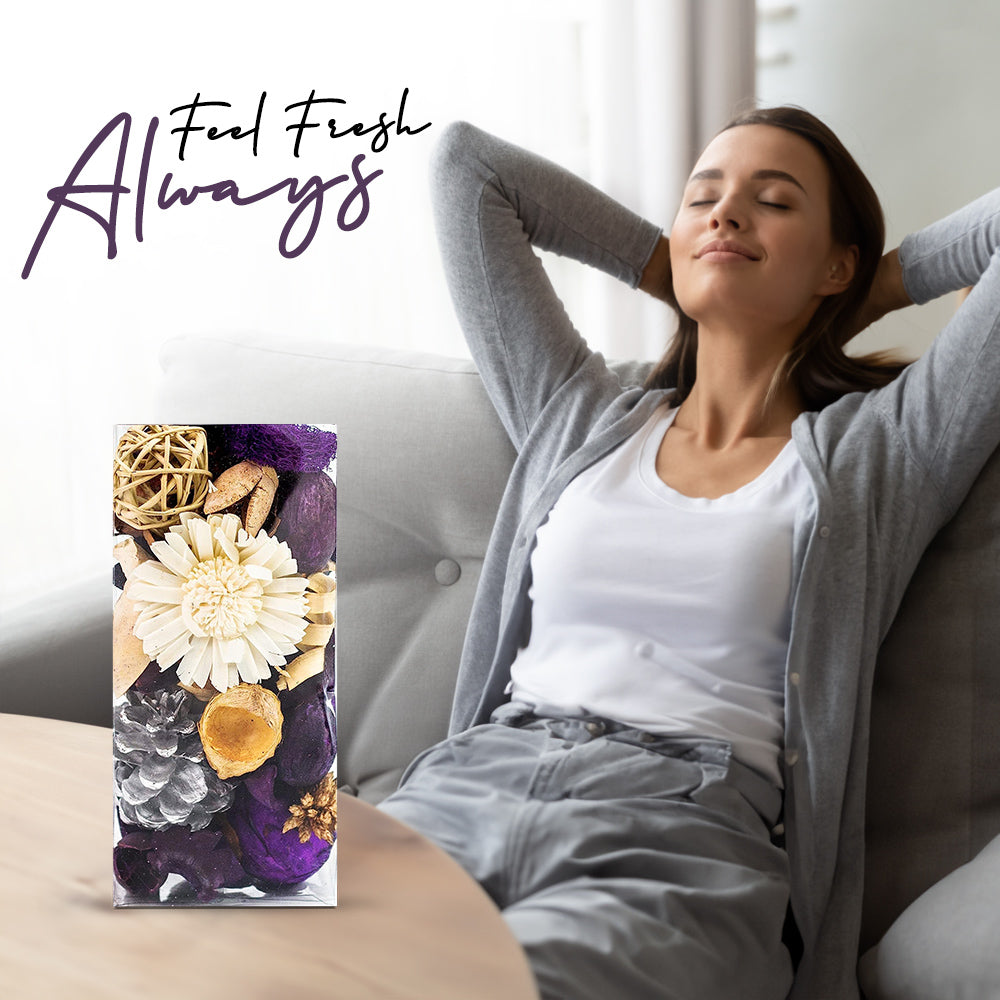 AuraDecor Bulk Buy Premium Fragrance Potpourri ( 50 Packets )