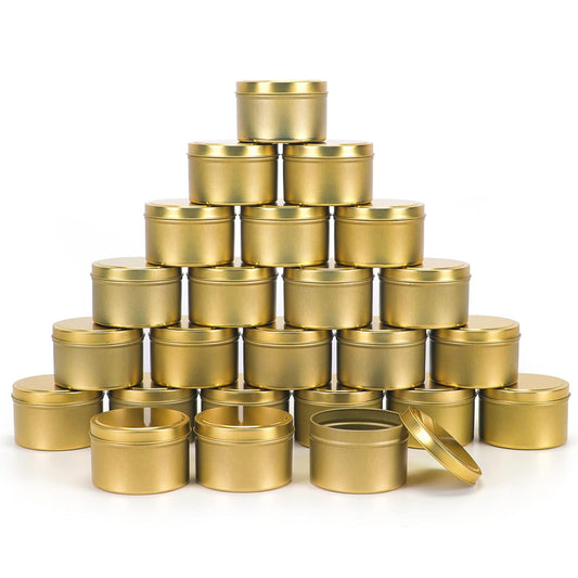 AuraDecor Empty Tins for Candle Making