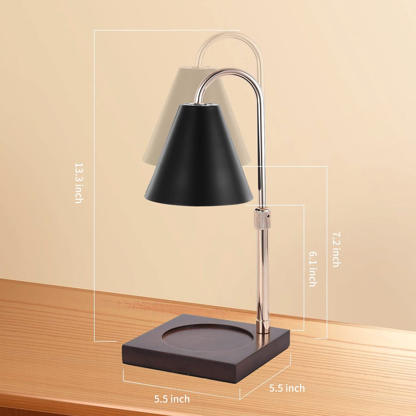 Electric Candle Warmer with an Aroma Candle