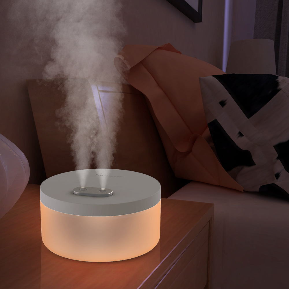 AuraDecor Anti-Gravity Water Droplet Humidifier Night Light for