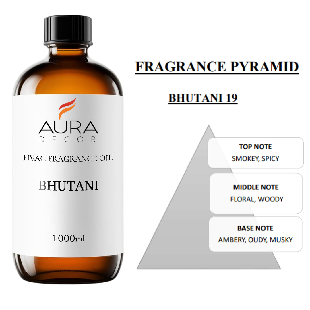 AuraDecor HVAC, AHU Fragrances Oils for Diffuser