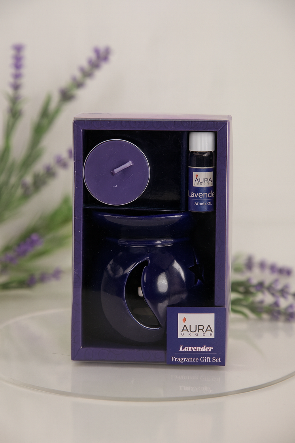 AuraDecor Aroma Oil Burner Gift Set GS 01