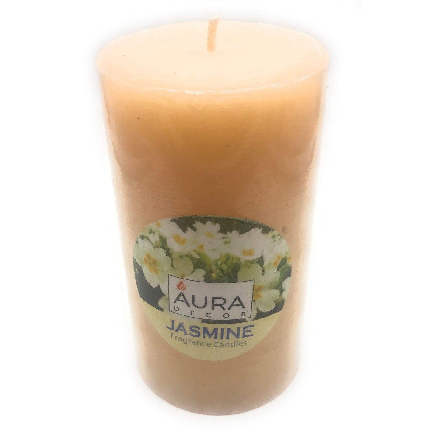 AuraDecor 3x6 Fragrance Pillar Candle