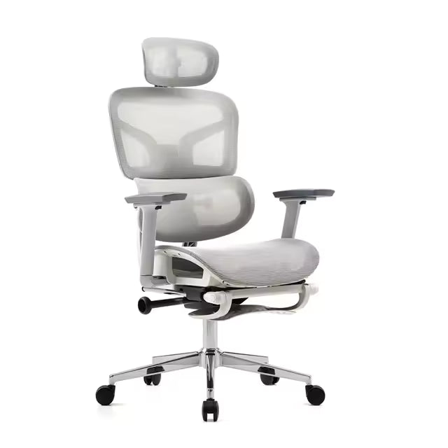 Auradecor AirFlex Pro Ergonomic Office Chair with 3D Headrest, Adjustable Back