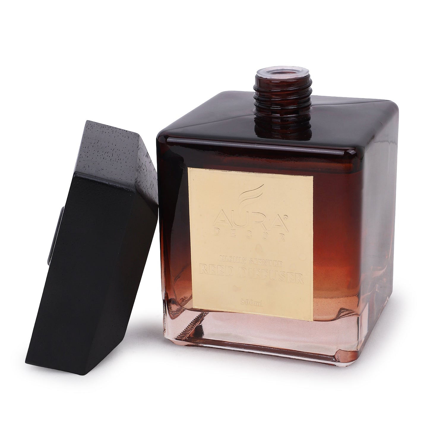 Bulk Buy AuraDecor Luxe Noir – 500ml Reed Diffuser (Master pack of 10pcs)