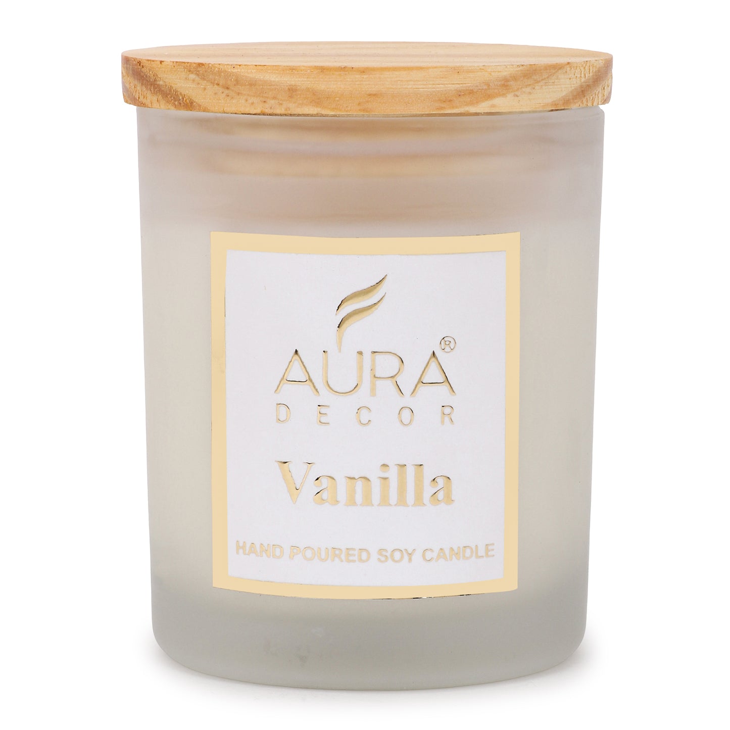Bulk Buy Frosted Jar Candle with Wooden Lid & Gift Box Packaging ( 50 Pcs )