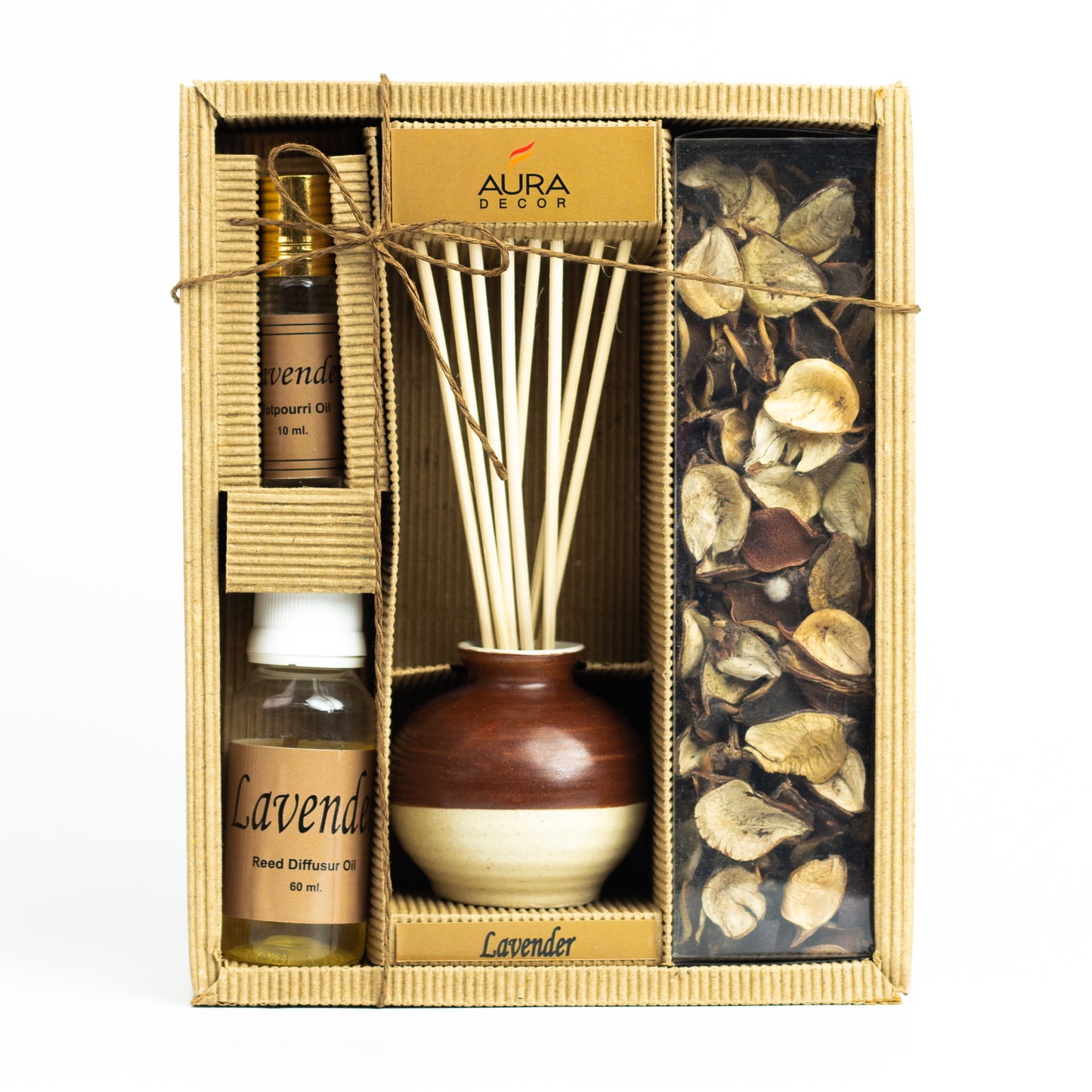 Reed Diffuser Gift Set with Potpourri Master Box 20 Pcs ( RD-10 )