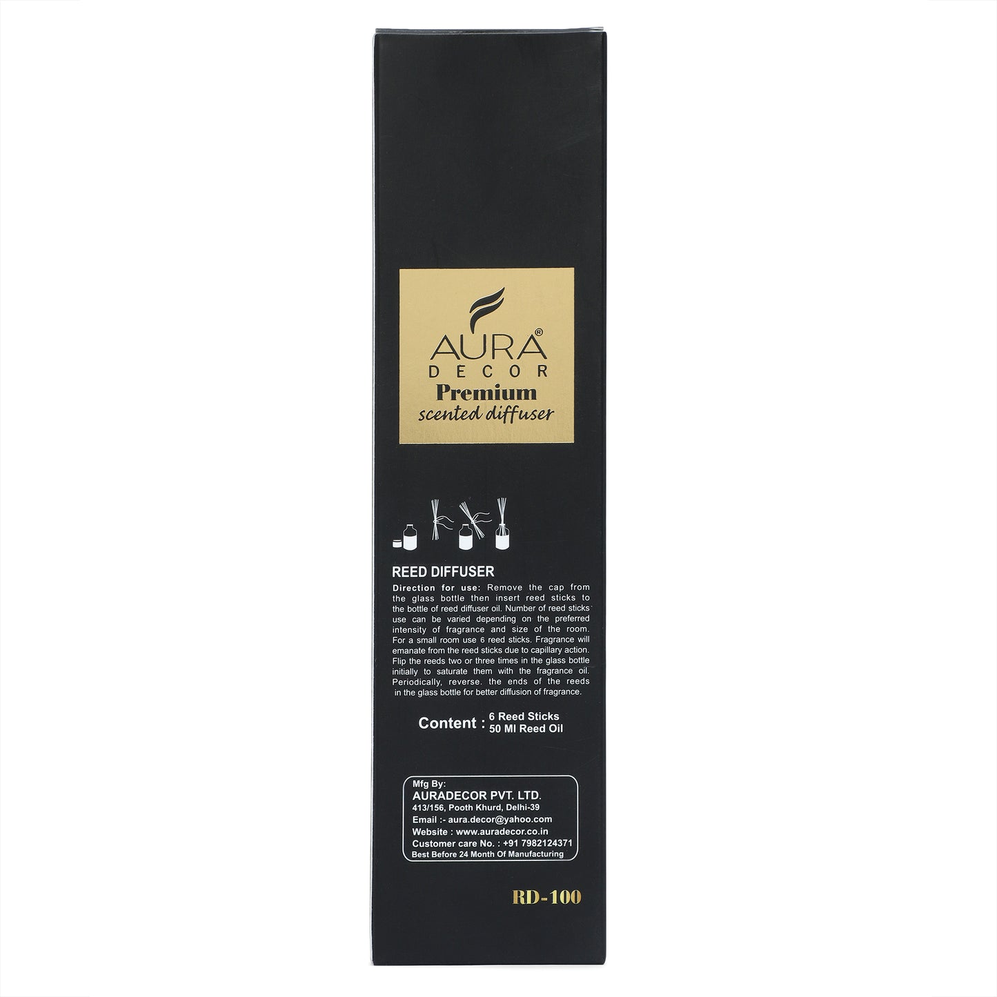 Auradecor Luxe Reed Diffuser 60ml