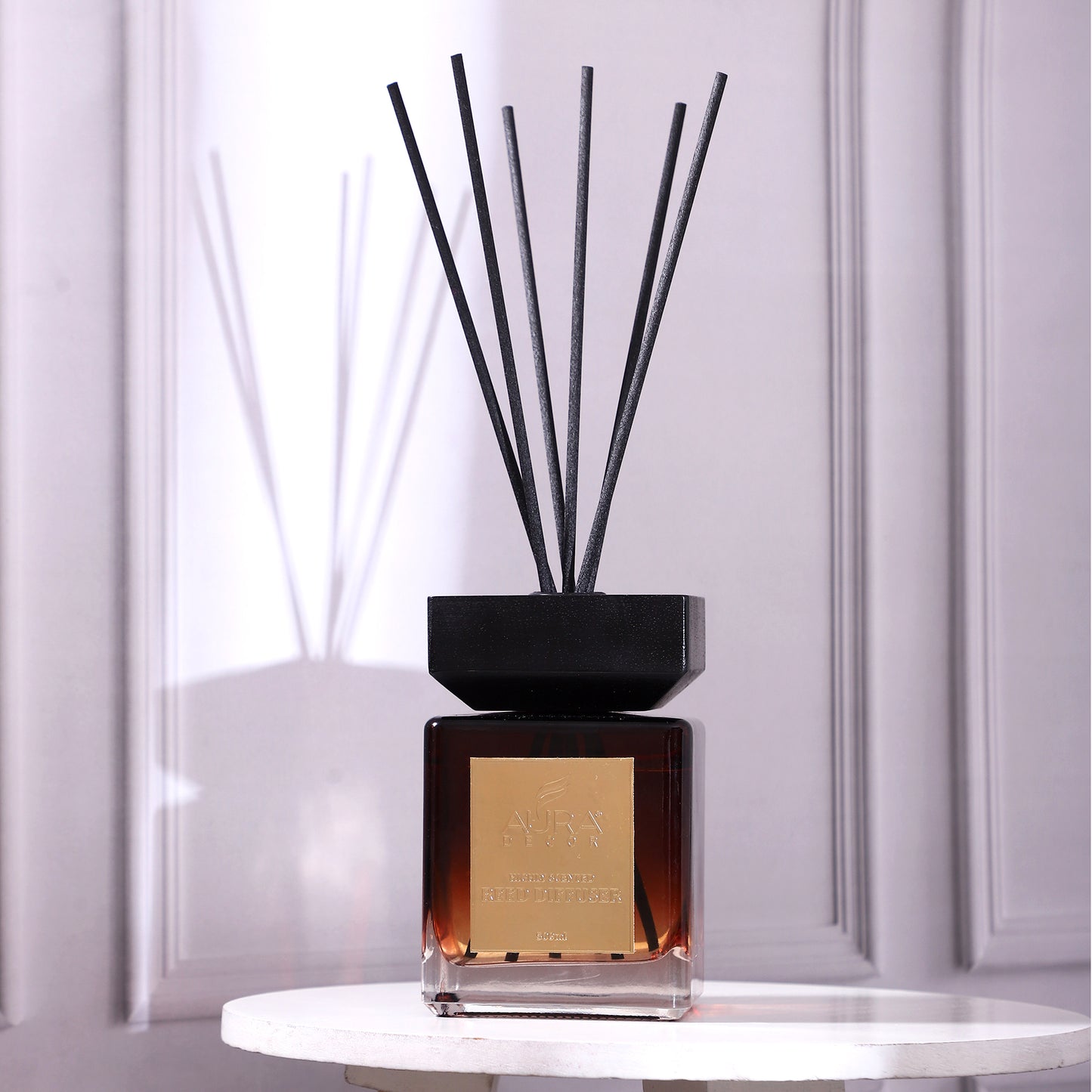 Bulk Buy AuraDecor Luxe Noir – 500ml Reed Diffuser (Master pack of 10pcs)