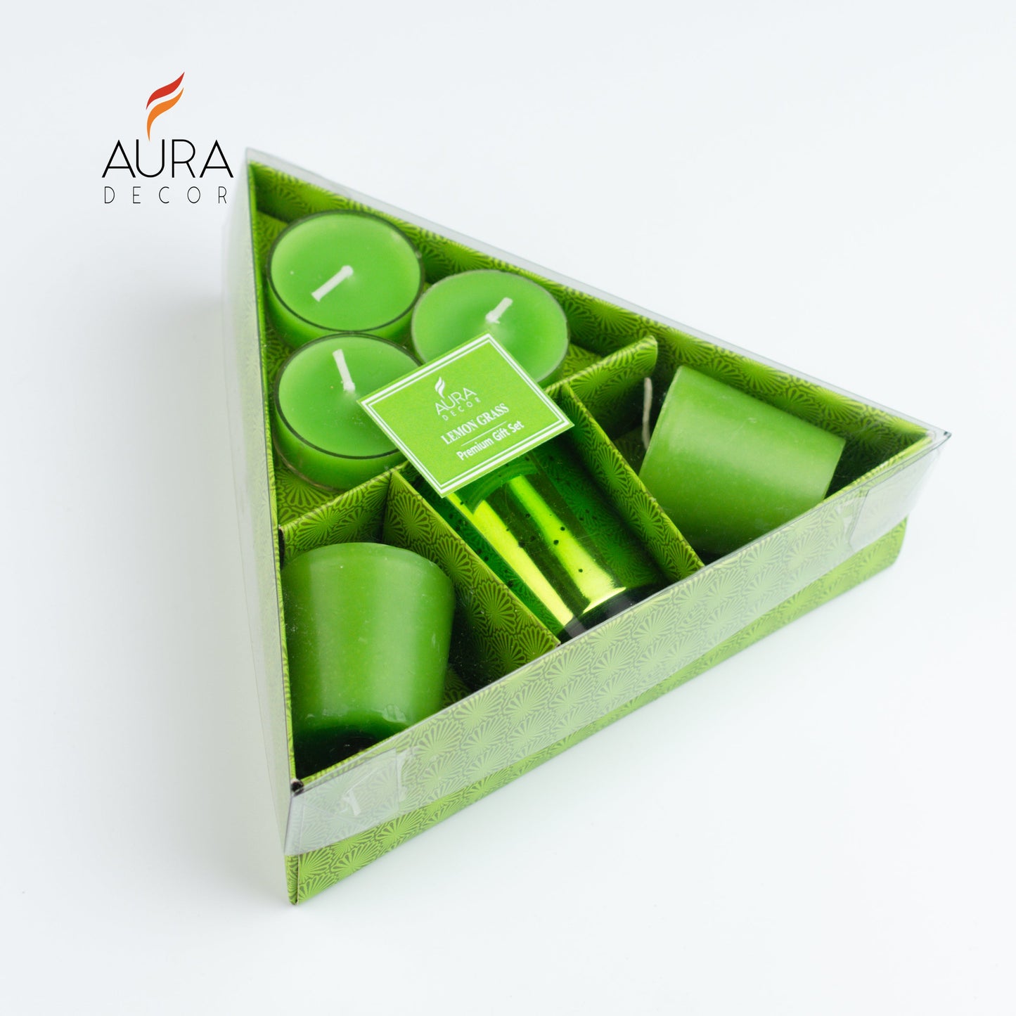 Gift Set Triangle Shape ( Aroma Set )