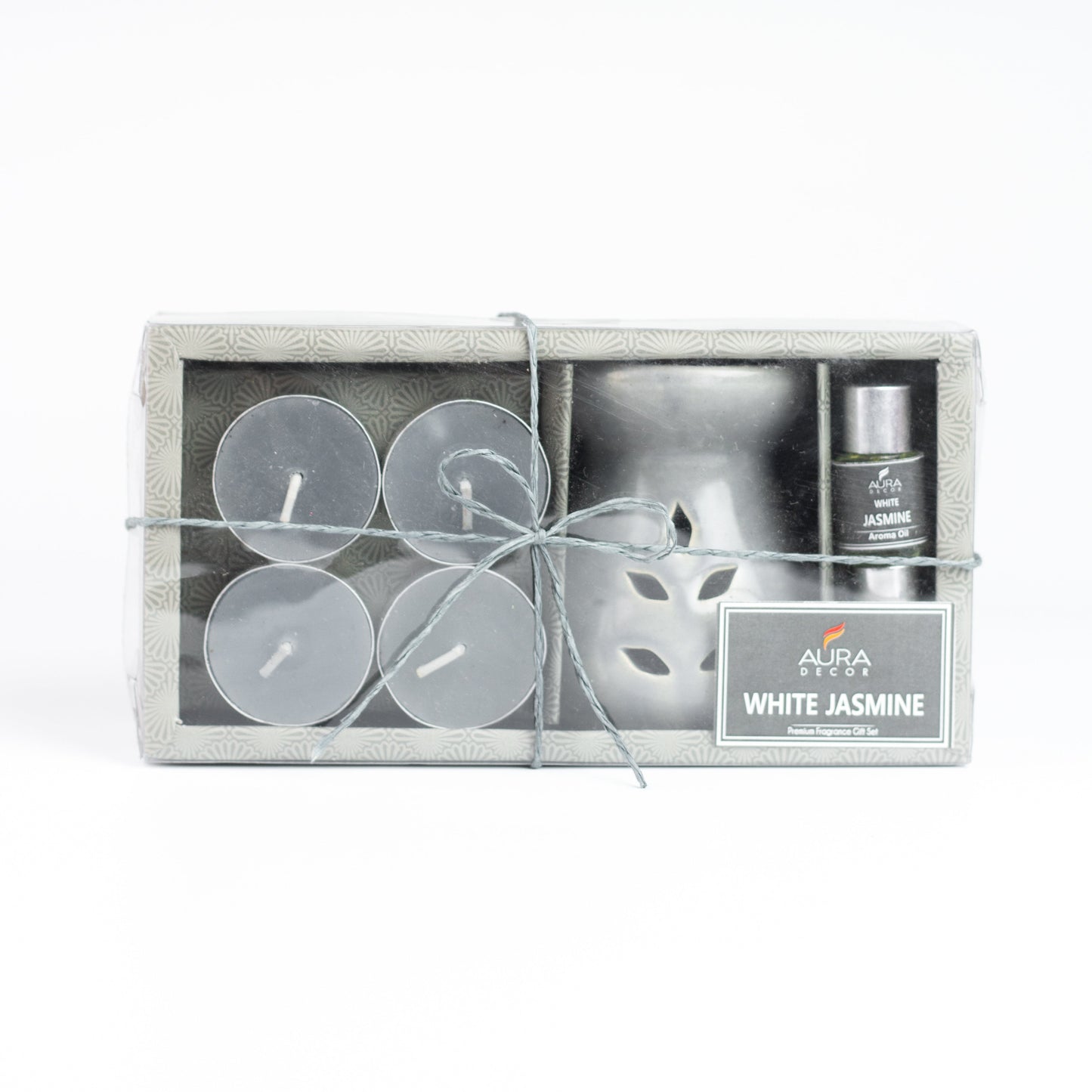 Bulk Buy Aura Decor AromaTherapy Gift Set with 4 Tealight & 2 , 5ml Aroma Oil (GS-06) (Master 36 Pcs))