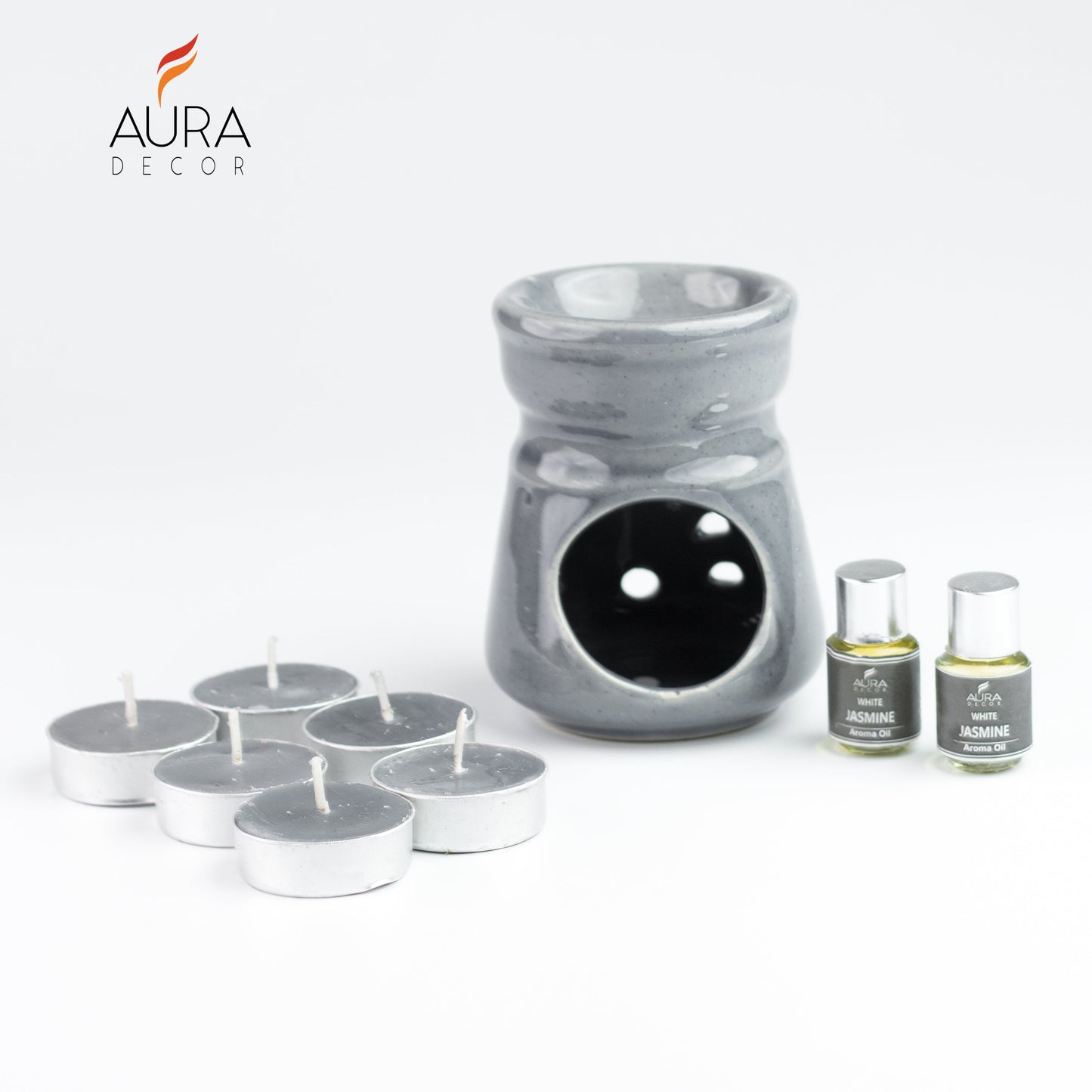 Bulk Buy AuraDecor Aromatherapy Diffuser Gift Set with 6 Tealights (GS-09) (Master 20 Pcs)