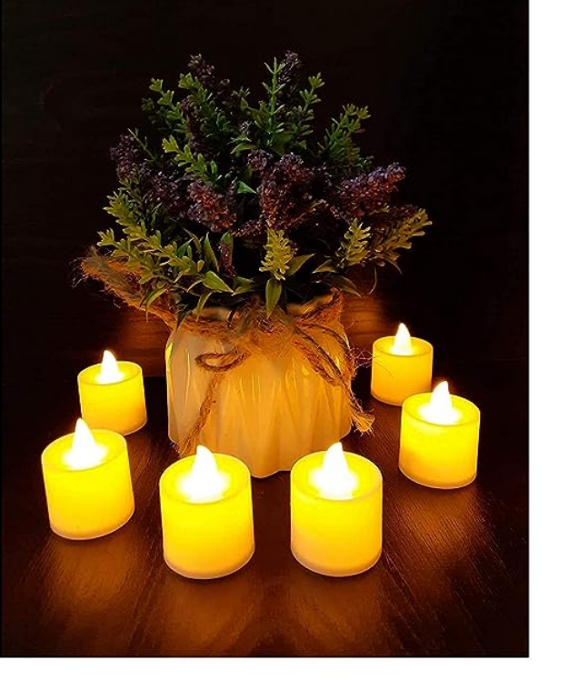 Flameless scented clearance candles