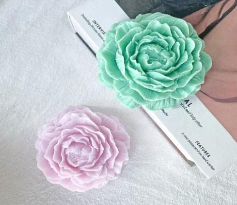 AuraDecor Peony Flower Mould