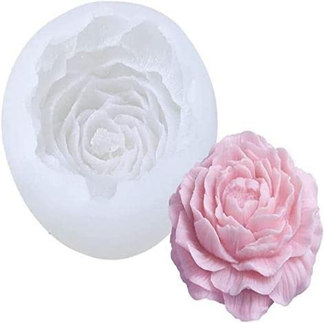 AuraDecor Peony Flower Mould