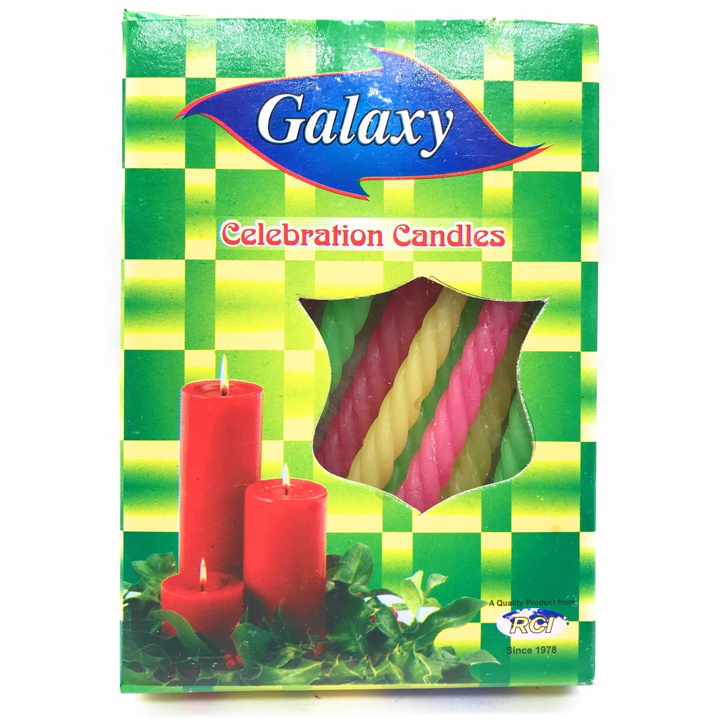 Galaxy Spiral Stand Candles - auradecor.co.in