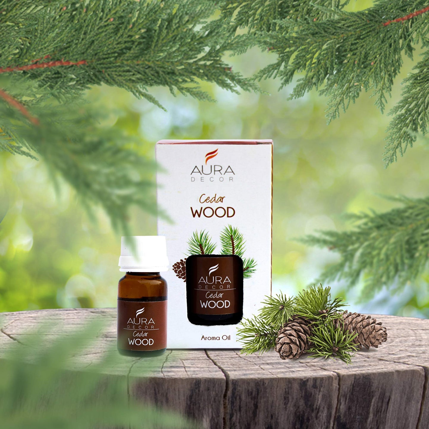Aromatherapy Oil 100% Therapeutic Grade ( Cedar Wood )