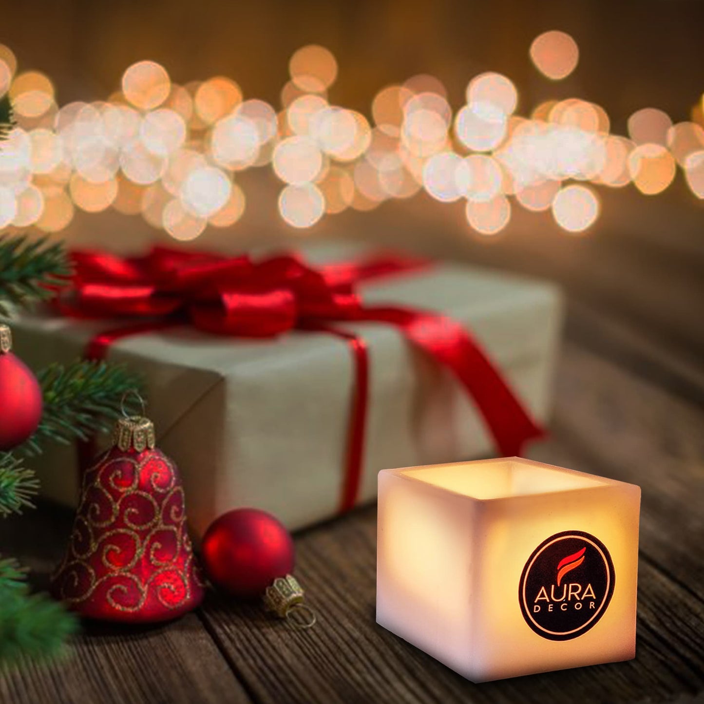 Hollow Candles Square ( 3*3*3 ) ( 48 Pieces )