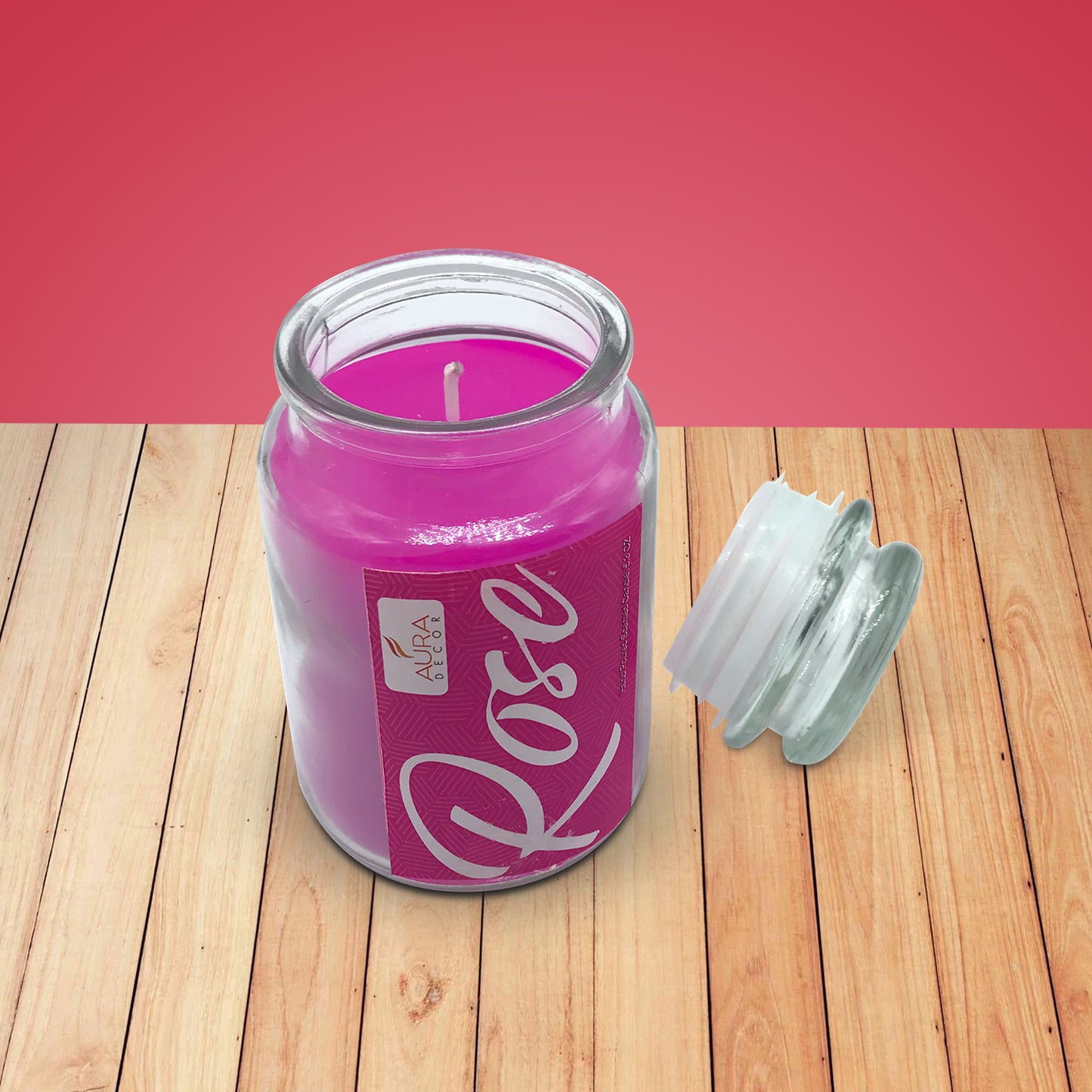 Bulk Buy AuraDecor Long Burning Fragrance Jar Candle ( 72 Hours ) ( MOQ 50 Pcs )