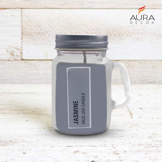 AuraDecor Fragrance Mug Jar Candle