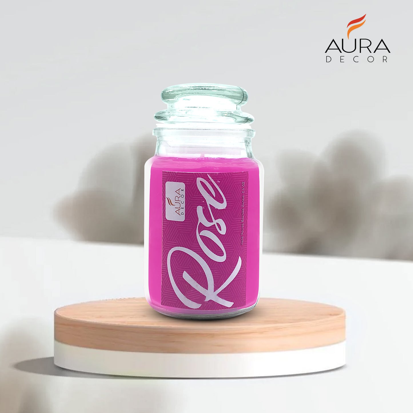 AuraDecor Fragrance Jar Candle