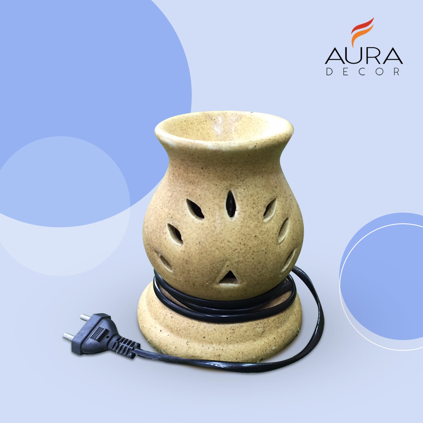 Electric Diffuser with Bulb Matki Shape ( 5 inch Size ) (Assorted Shape)