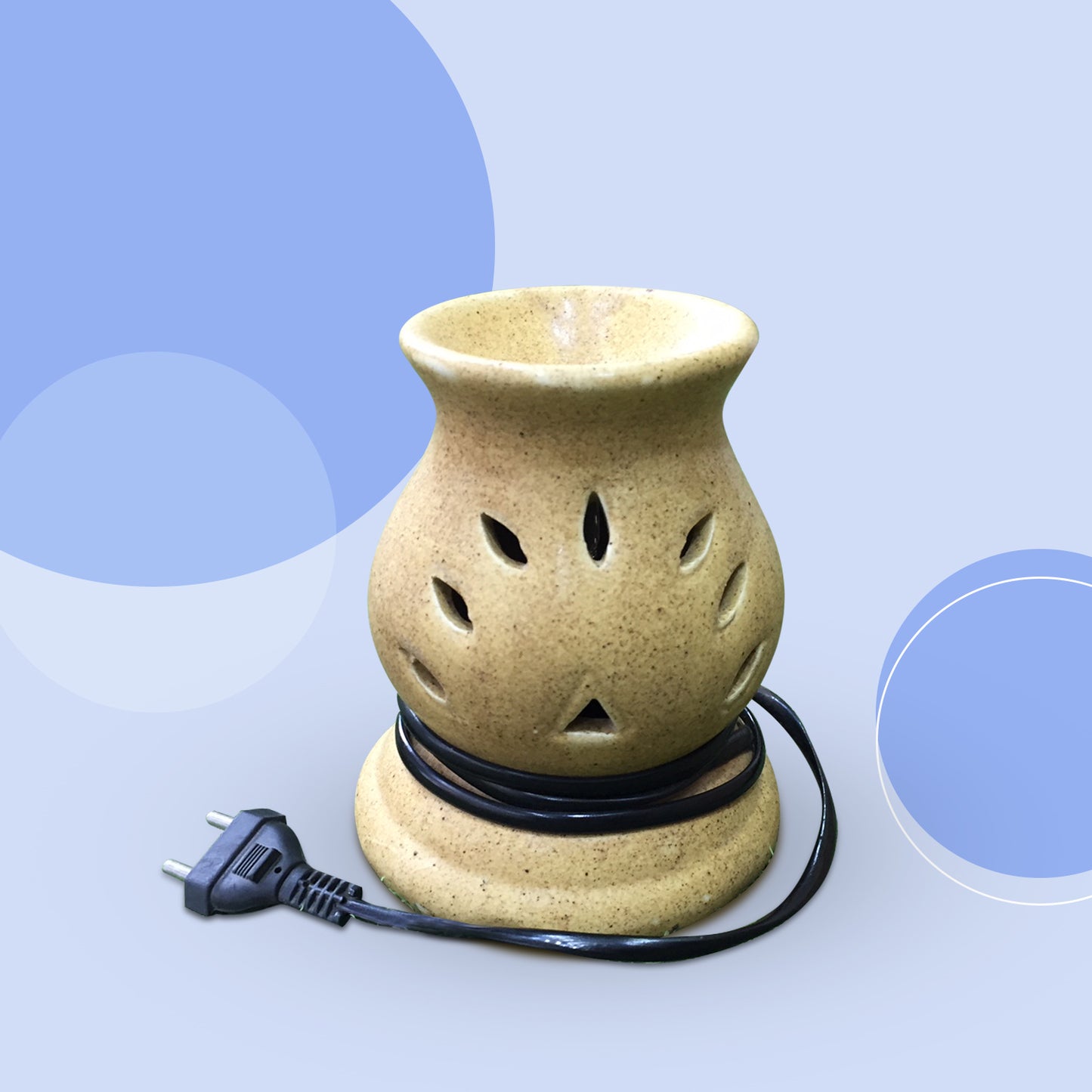 Electric Diffuser with Bulb Matki Shape ( 5 inch Size ) (Assorted Shape)