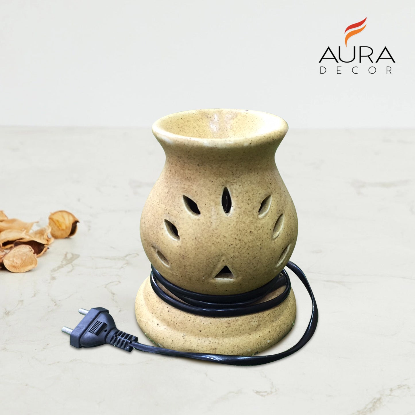 Electric Diffuser with Bulb Matki Shape ( 5 inch Size ) (Assorted Shape)