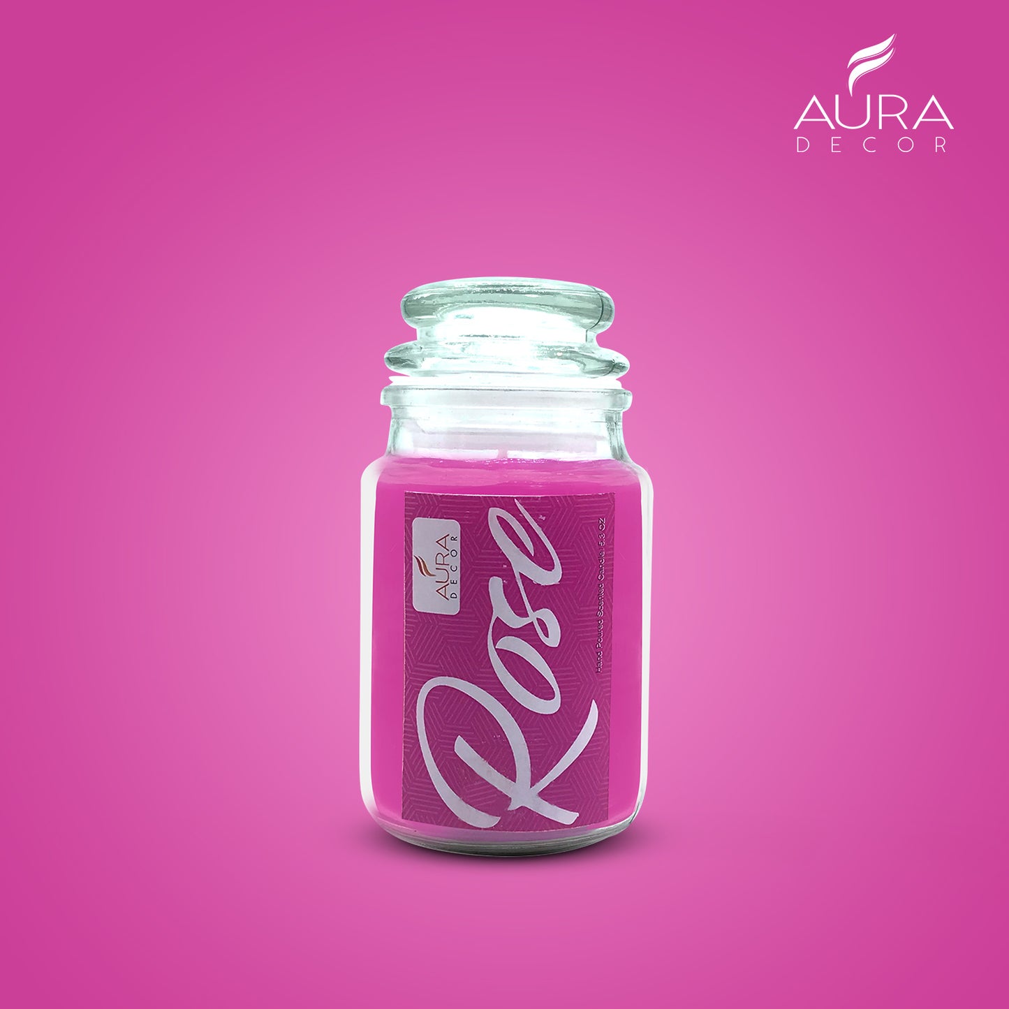AuraDecor Fragrance Jar Candle