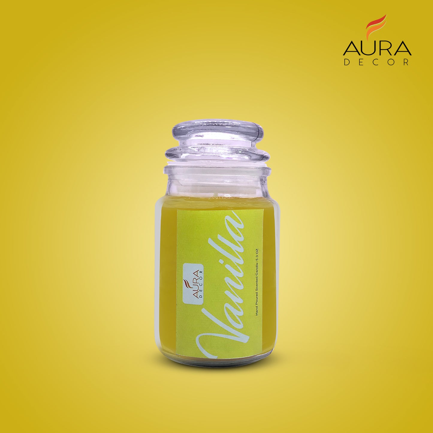 Bulk Buy AuraDecor Long Burning Fragrance Jar Candle ( 72 Hours ) ( MOQ 50 Pcs )