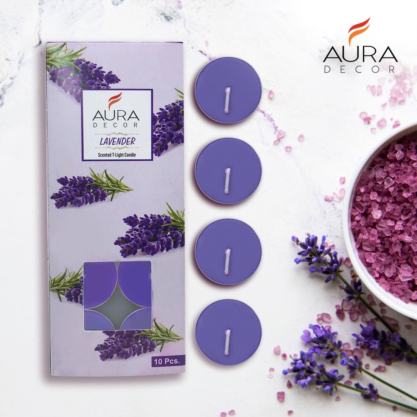 Bulk Buy Pack of 10 Fragrance Tealights ( 100 Packets , 1000 Tealights )