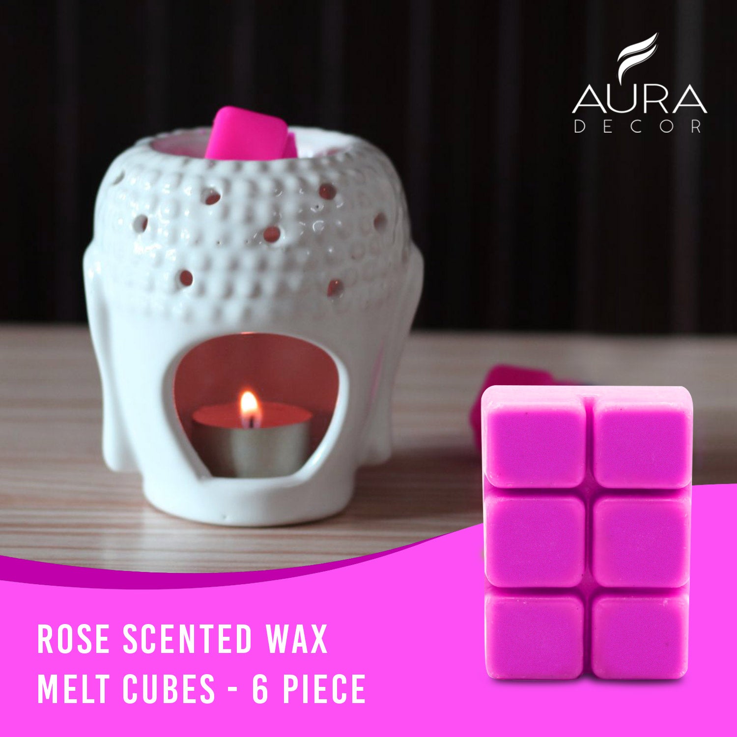Hausware Scented Wax Melts Wax Cubes, 8×3oz. Soy Wax Warmer Cubes/Tart –  SHANULKA Home Decor