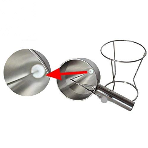 AuraDecor Wax Pouring Funnel 1200 ml Capacity