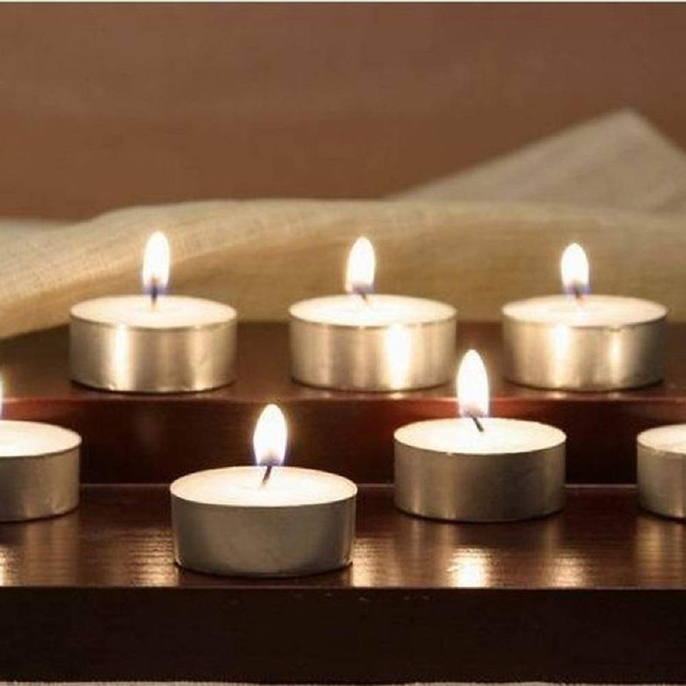 AuraDecor Tealight Bulk Buy Pack ( Master Box ) ( Burning Time 3 Hours Approx)