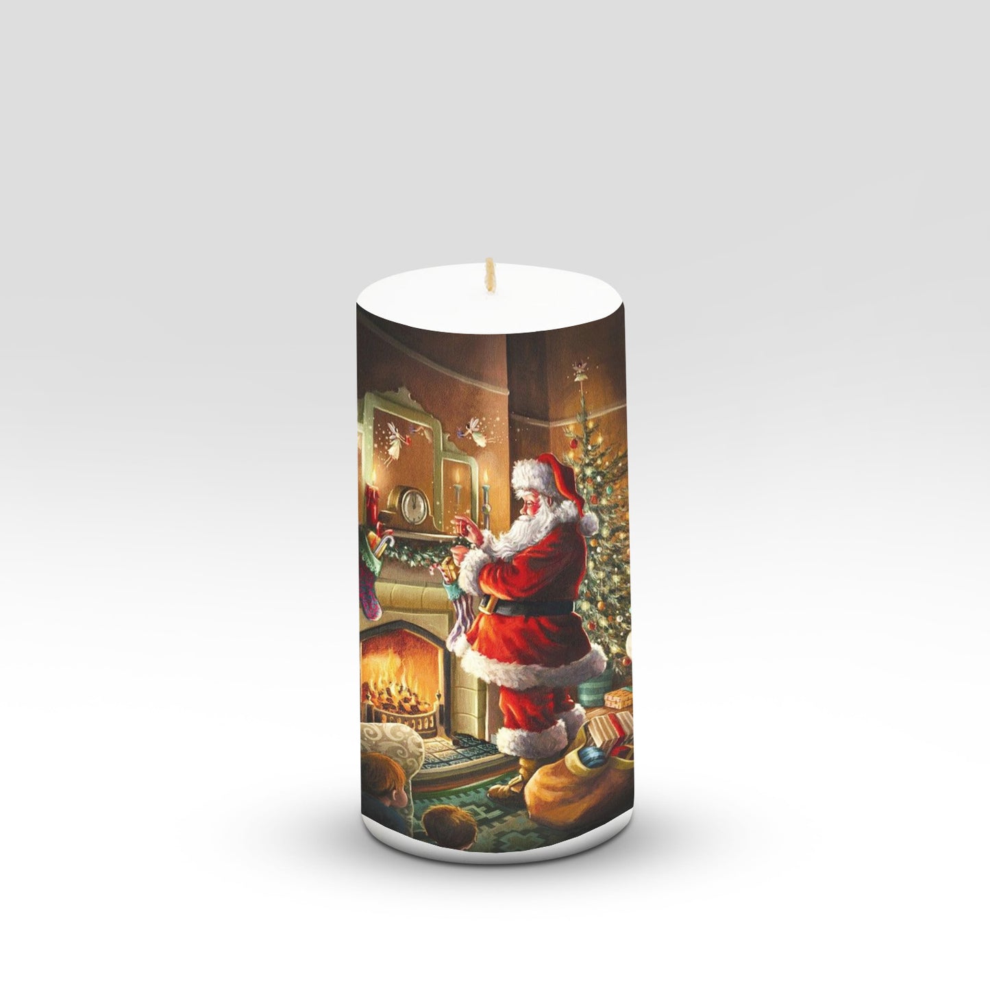 Pillar Candle Christmas 3*6 inch Unscented New