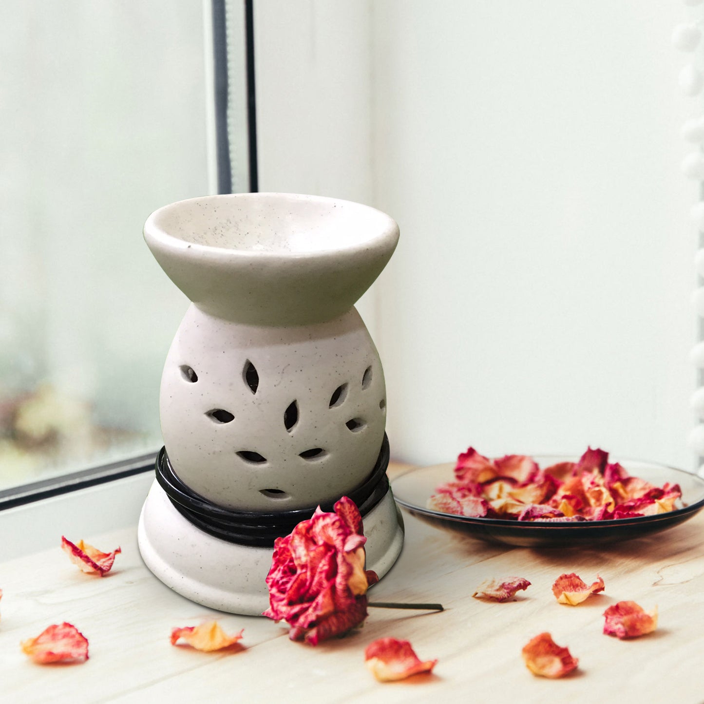 Electric Diffuser with Bulb ( 5 inch Size ) (Assorted Shape)