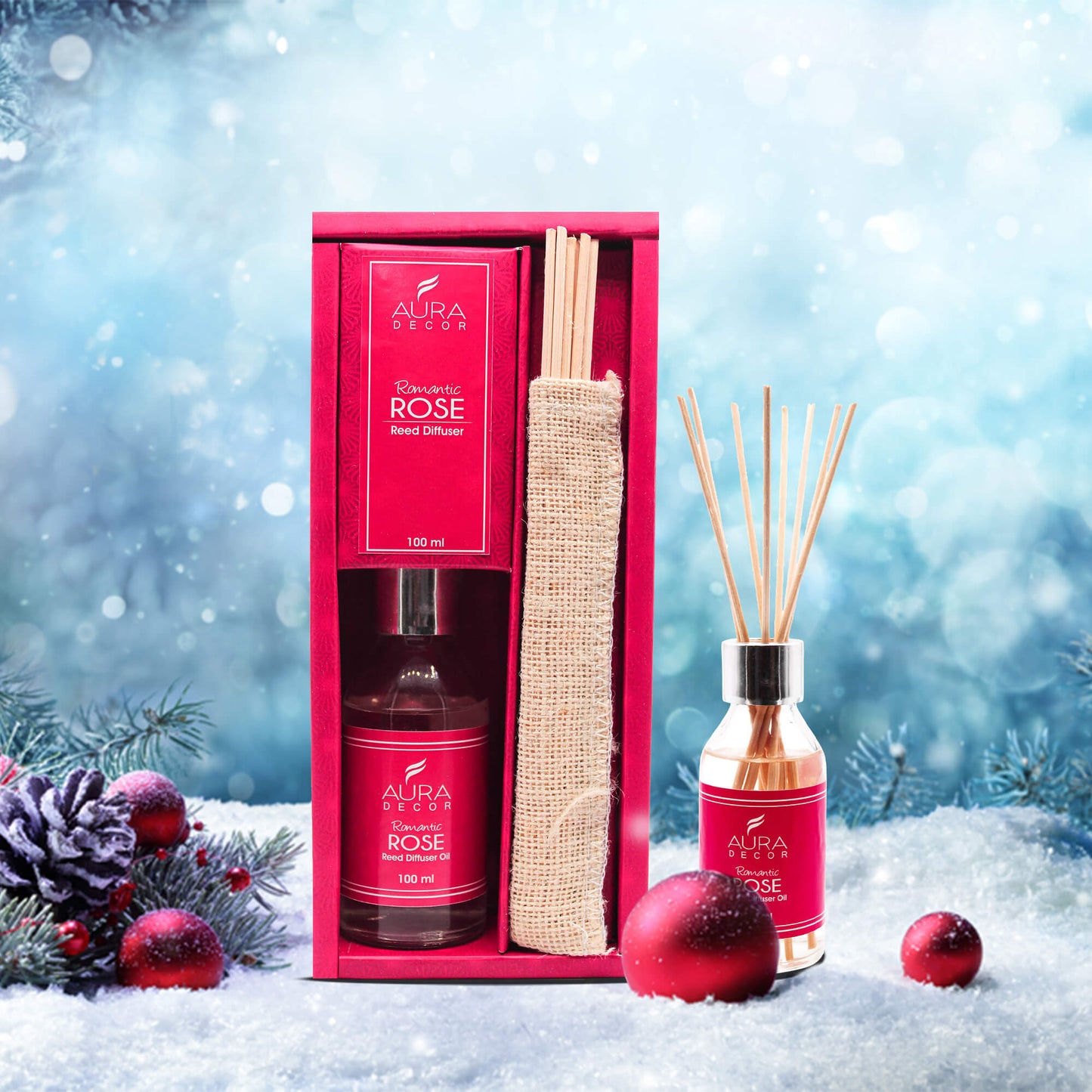 AuraDecor Reed Diffuser Gift Set