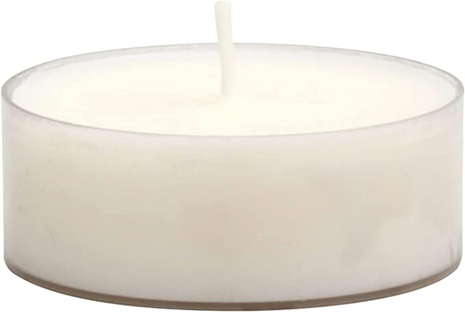 AuraDecor Empty PolyCarbonate Cups Round Shape ( Big Cups 9 Hour Tealight )