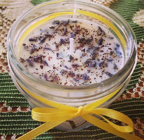 AuraDecor Dried Lavender Flowers for Candle Making