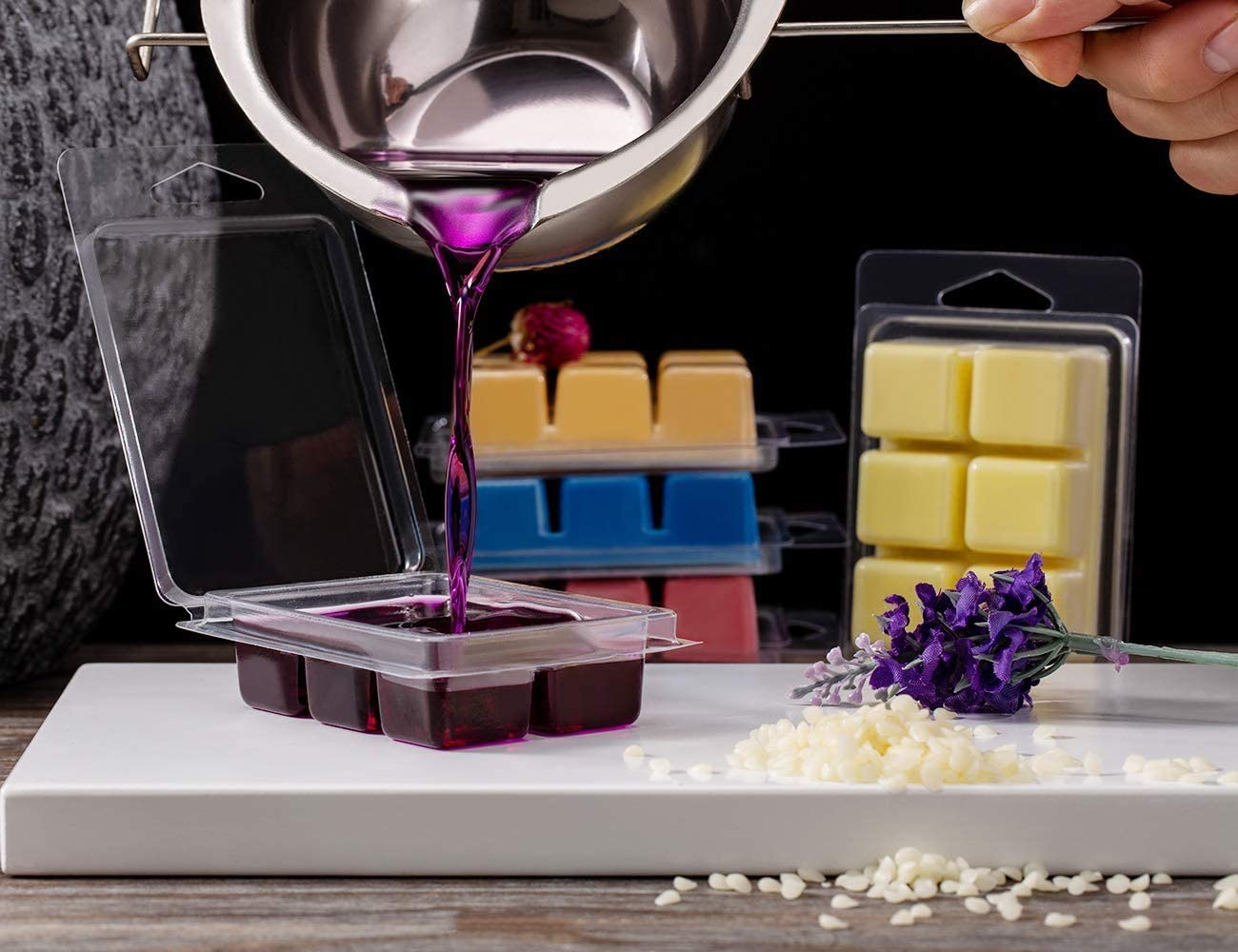 AuraDecor Wax Melts Tarts Cube ( Empty )