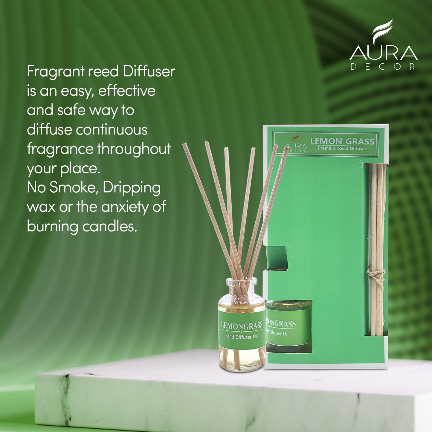 Auradecor Reed Diffuser Bulk Buy ( 60 pcs )