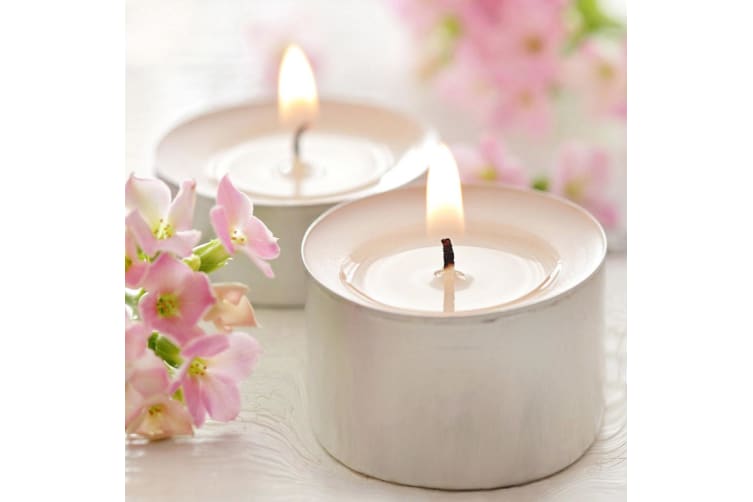 AuraDecor 9 Hours Burn Time Tealight Candles Home Spa Office Wedding