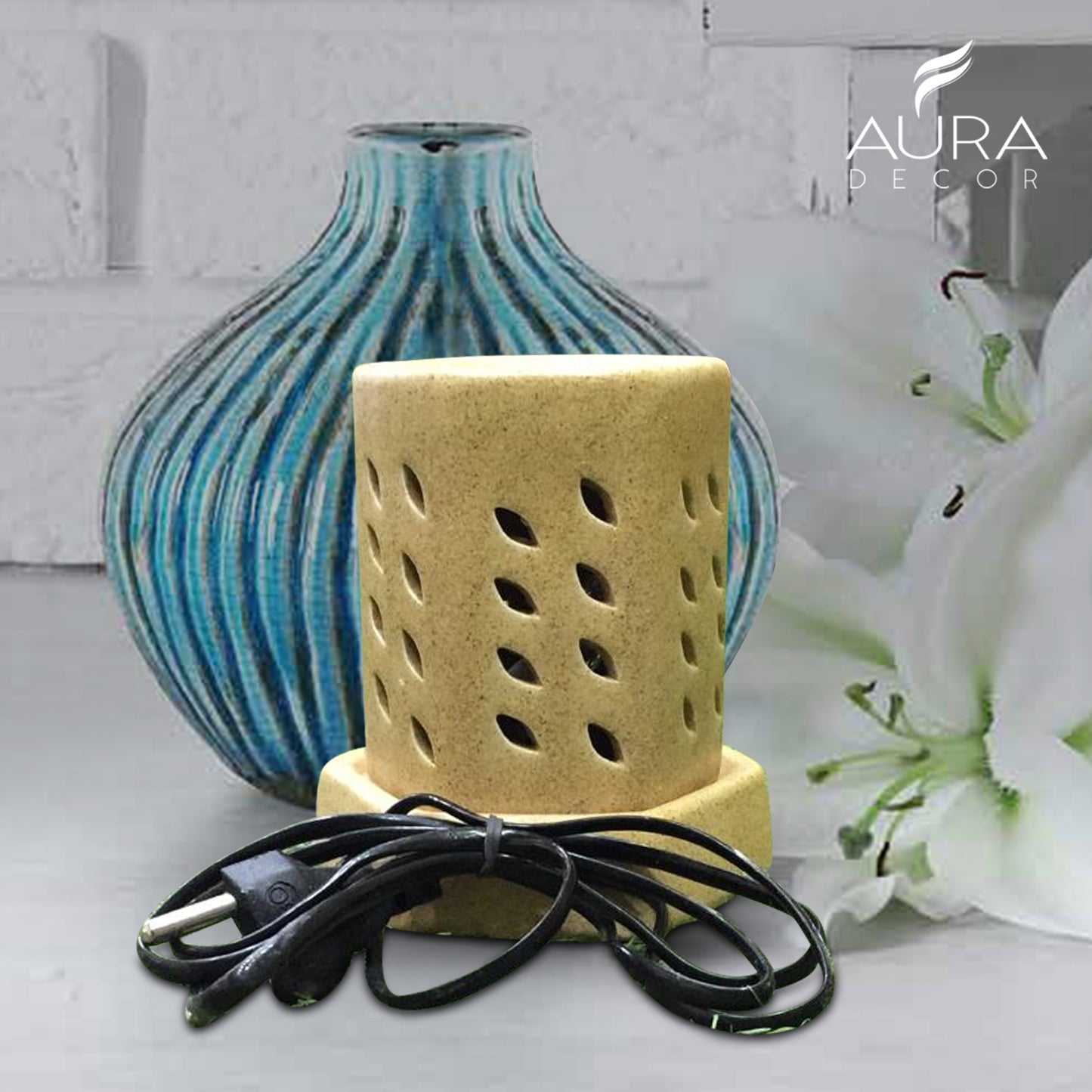Electric Diffuser with Bulb Tower Shape ( 5 inch Size )(Assorted Shape)