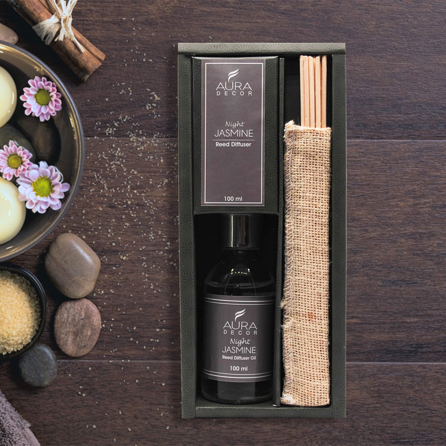 AuraDecor Reed Diffuser Gift Set