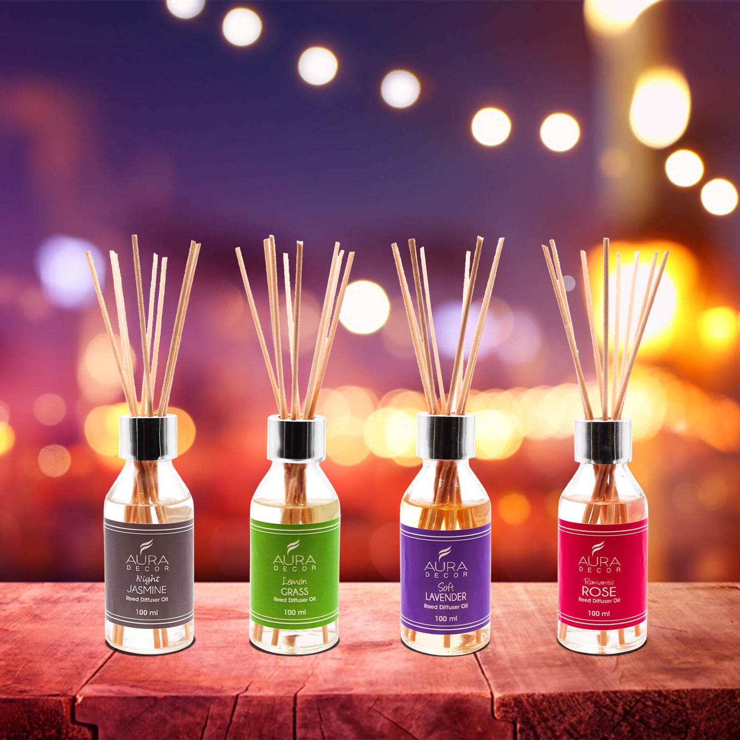AuraDecor Reed Diffuser Gift Set